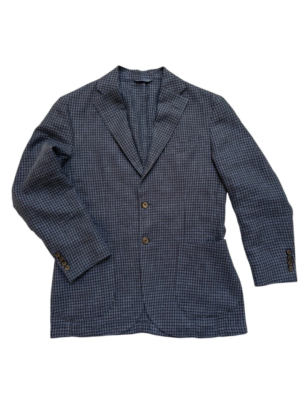 L.B.M 1911 Mens Unstructured 100% Linen Sport Coat Jacket Sz 38R Italy